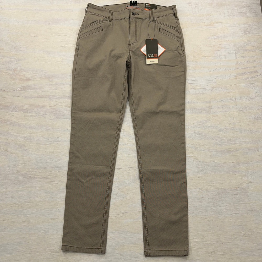 5.11 Tactical Avalon Pant 8 Regular Slim Fit Stone NWT Womens